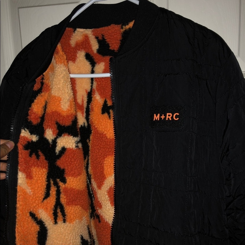 M+rc Noir Reversible bomber jacket